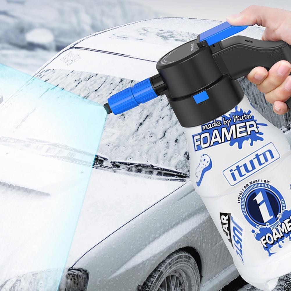 Foam Cannon Car Wash - Elektrische schuimsproeier voor autowas, professionele sneeuwschuimkanon