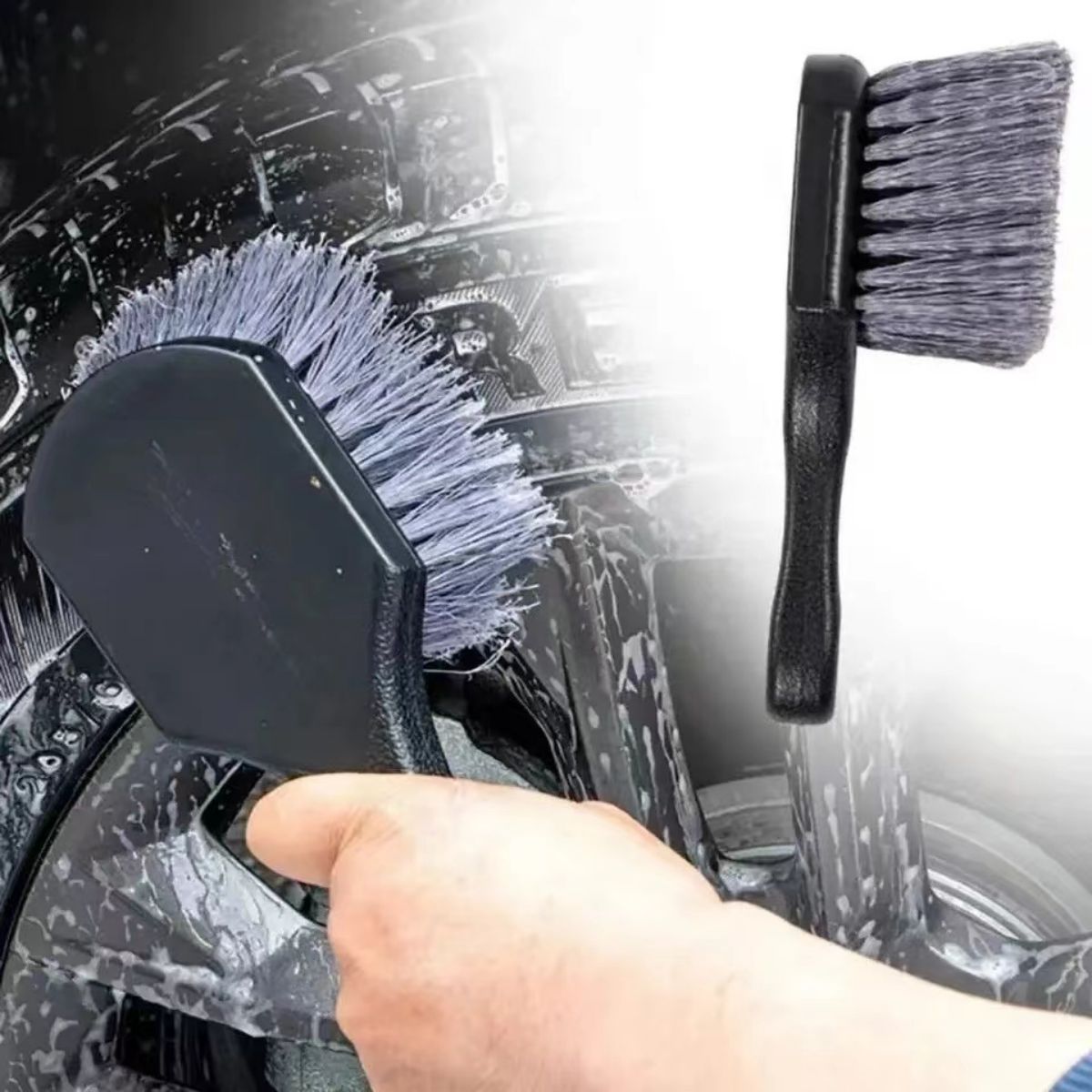 Reinigingsborstel voor autowie - Detailing Brush Set recensie en prijs
