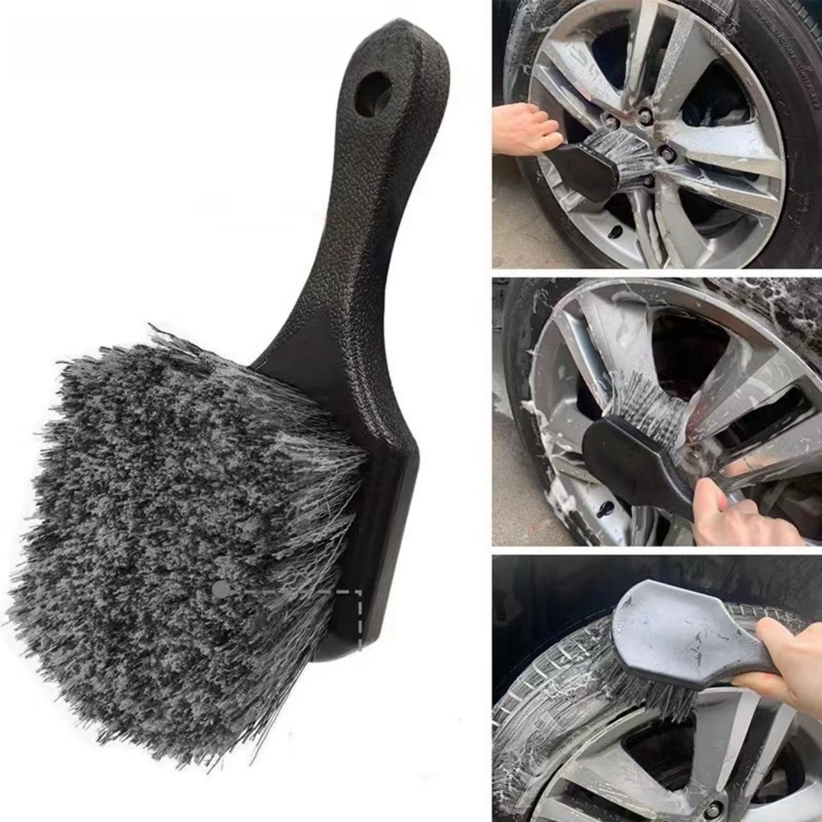 Reinigingsborstel voor autowie - Detailing Brush Set recensie en prijs