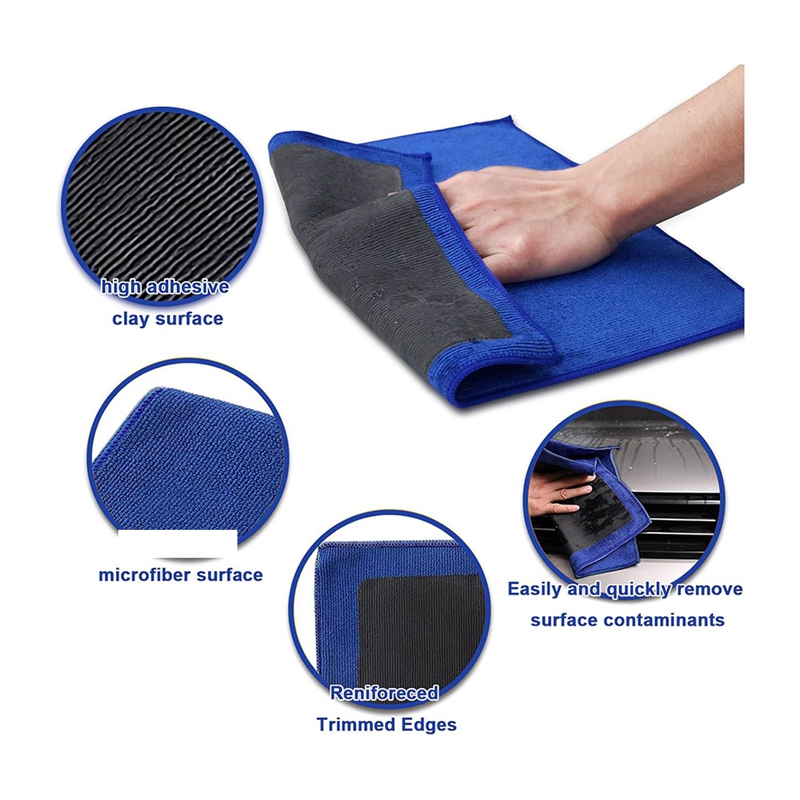 Klei Handdoek, 2 Pack Klei Han - Microfiber Towel Detailing recensie en prijs
